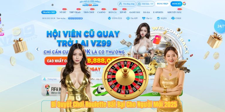 Bí Quyết Chơi Roulette Bất Bại Cho Người Mới 2025 Bí Quyết Chơi Roulette Bất Bại Cho Người Mới 2025