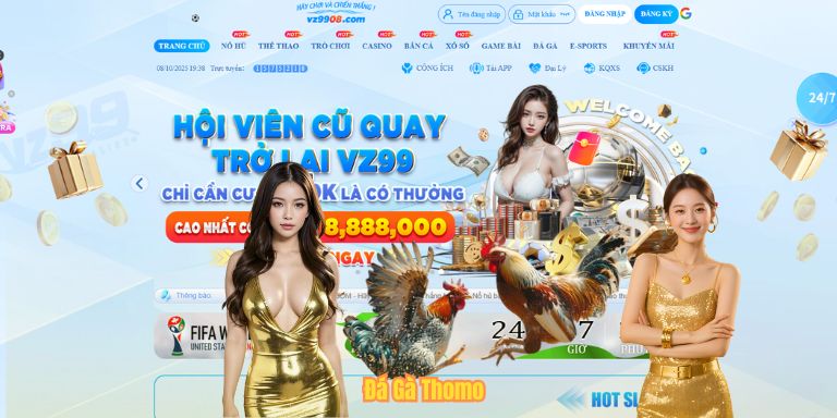 Trực Tiếp Đá Gà – Sân Chơi Cá Cược Sôi Động Tại VZ99 Đá Gà Thomo