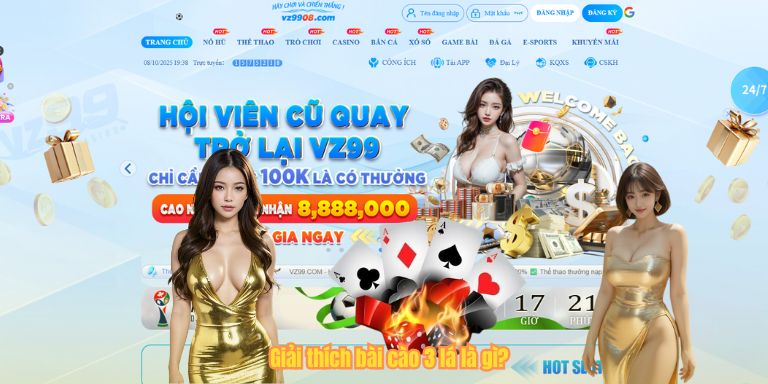 Bài Cào 3 Lá Là Gì? Khám Phá Game Dân Gian Được Yêu Thích Nhất 2025 Giải thích bài cào 3 lá là gì?