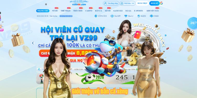 Bắn Cá Xèng – Sân Chơi Săn Cá Đỉnh Cao, Hiệu Ứng Đặc Sắc Giới thiệu về bắn cá xèng