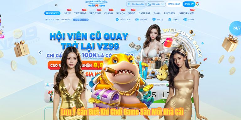 BẮN CÁ VZ99 Lưu Ý Cần Biết Khi Chơi Game Săn Mồi Nhà Cái