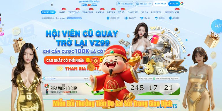 MIỄN TRỪ TRÁCH NHIỆM Miễn Bồi Thường Tiền Do Sai Sót Trong Giao Dịch