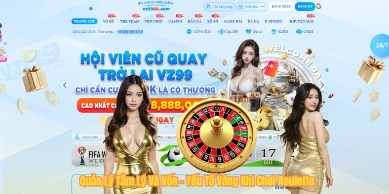 Bí Quyết Chơi Roulette Bất Bại Cho Người Mới 2025 Quản Lý Tâm Lý Và Vốn – Yếu Tố Vàng Khi Chơi Roulette