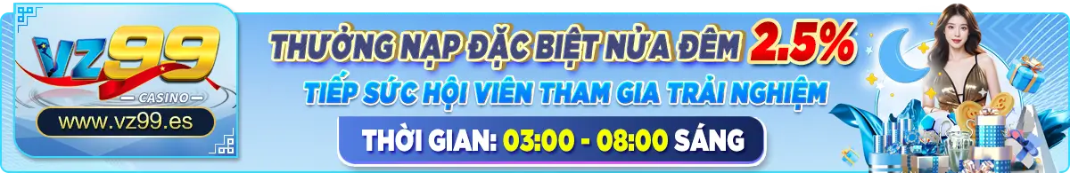 thưởng nạp đặc biệt nửa đêm